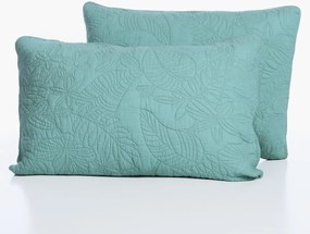 Ζεύγος Μαξιλαροθήκες Καπιτονέ (52x72) Nef-Nef Homeware Smart Charisma Green