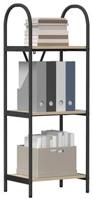 vidaXL Ράφι Βιβλίων Sonoma Δρυς 40 x 30 x 109 εκ Επεξεργασμένο ξύλο