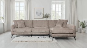 Maggie L-Shape Sofa Right Beige