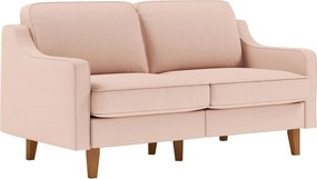 2-Seat Sofa Robin 2 - Salmon, Walnut Salmon
Walnut