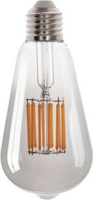 ΛΑΜΠΤΗΡΑΣ HM4189.03 LED FILAMENT 12W E27 2700K SMOKE