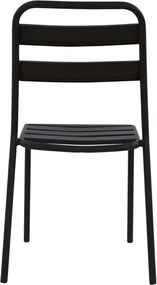 ΚΑΡΕΚΛΑ ΜΕΤΑΛΛΙΚΗ ΜΑΥΡΗ JASON HM5177.01 43x50x86cm