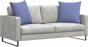 vidaXL Μαξιλάρι Καναπέ 2 pcs Μπλε τζην 60 x 60 cm ύφασμα