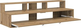 vidaXL Γραφείο Στούντιο Artisan Δρυς 152 x 42,5 x 36 εκ