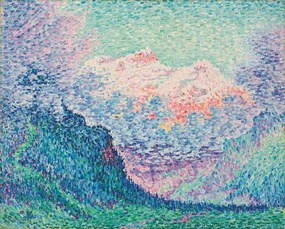 Αναπαραγωγή Les Diablerets (L'Oldenhorn et le Becabesson), 1903, Signac, Paul