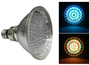 Adeleq Led Λάμπα Γυάλινη Par38 E27 120 Led 3W 42Vac 15° Rgb 14-381221