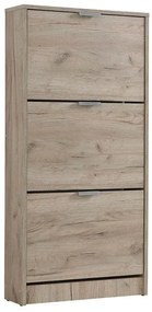 Παπουτσοθήκη Hugo 23 Γκρί Δρύς 67x28x119 εκ. 67x28x119 εκ.