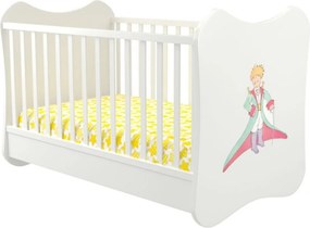 Βρεφικό κρεβατάκι APOLLON, λευκό 147x98x81cm-AST1111