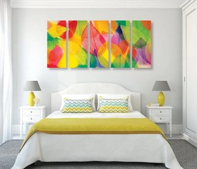 Λίστες εικόνων 5 μερών σε φθινοπωρινά χρώματα - 100x50
