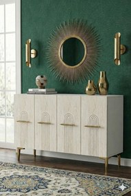 Console Ida 120 - White, Travertine, Gold White
Travertine
Gold