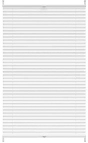 vidaXL Πλισέ στόρι σκίασης 80x125cm Λευκό