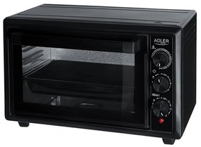 ADLER ELECTRIC OVEN 26L 1500W BLACK