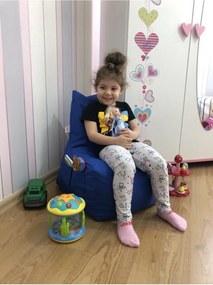 Stewehome Παιδική πολυθρόνα αχλάδι για ηλικίες 1 έως 8 ετών από ύφασμα 35x40x60 cm