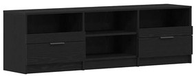 vidaXL Ντουλάπι TV Μαύρο 150 x 33.5 x 45 εκ. Επεξεργασμένο ξύλο
