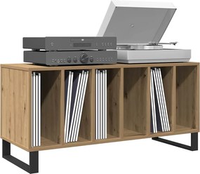 vidaXL Ντουλάπι δίσκων βινυλίου artisan δρυς 100 x 38 x 48 εκ.