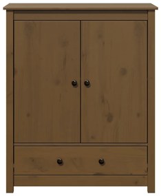 vidaXL Μπουφές Καφέ Μέλι 83x41,5x100 εκ. από Μασίφ Ξύλο Πεύκου