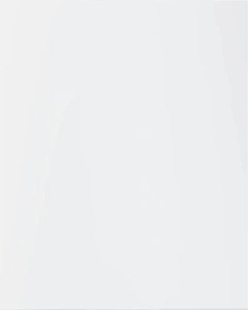 vidaXL Ράφια Βιβλιοθήκης 4 τεμ. Γυαλ. Λευκό 40x50x1,5 εκ. Επεξ.Ξύλο