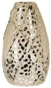 Βάζο Σφαιρικό -Onza- Κεραμικό Χρυσό 20x11.5cm