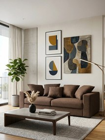 Καναπές Pilo Τριθέσιος-205φ 90β εκ.-Tampa