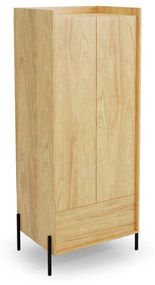 MOBIUS cabinet 2D color: hikora oak/hikora oak DIOMMI V-PL-MOBIUS-SZAFA_2D-HIKORA DIOMMI-60-22409