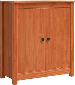 vidaXL Πλαϊνό γραφείο Κερωτό καφέ 70 x 35 x 80 εκ.