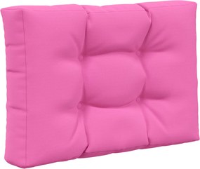 vidaXL Μαξιλάρι Καναπέ Εξωτερικού Χώρου 3 pcs Ροζ Πολυεστέρας