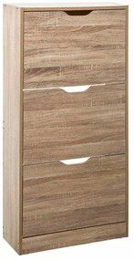 Παπουτσοθήκη 5five Simply Smart Φυσικό Ξύλο 115 x 60 x 24 cm