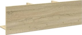 vidaXL Ντουλάπι Τοίχου Sonoma Δρυς 100x16,5x30 εκ. Επεξεργασμένο Ξύλο