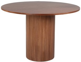 Τραπέζι Dallas 1715, Καρυδί, 75cm, Φυσικό ξύλο καπλαμά, Ινοσανίδες μέσης πυκνότητας | Epipla1.gr
