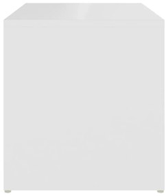 vidaXL Τραπέζι Βοηθητικό Λευκό 59 x 36 x 38 εκ. από Μοριοσανίδα