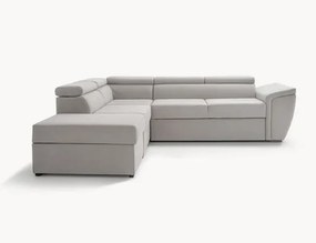 Γωνιακός καναπές - κρεβάτι Dolly Γκρι-Μπεζ 290x175x77cm - Αριστερή Γωνία - DYL-AL4624