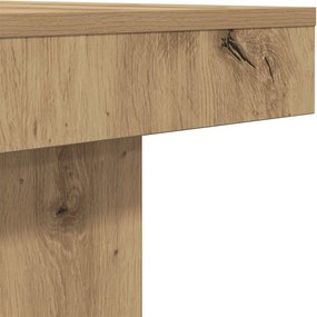 vidaXL Τραπεζάκι Σαλονιού Τεχνίτης Δρυς 90x90x28 εκ Επεξεργασμένο Ξύλο