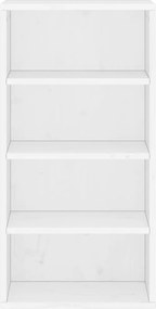 vidaXL Βοηθητικό Ντουλάπι ODDA Λευκό 40x24x79εκ. από Μασίφ Ξύλο Πεύκου