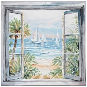 Πίνακας σε Καμβά Deive Inart 80x3x80εκ. 80x3x80 εκ.