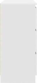 vidaXL Ντουλάπι Λευκό 80x35x76 εκ. Επεξεργασμένο Ξύλο