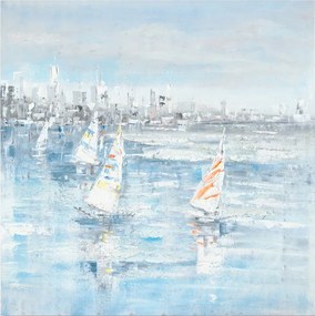 Πίνακας σε καμβά Watery Inart 100x3x100εκ