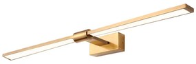 Φωτιστικό Μπάνιου LED Aca Papigion PN1403LEDW81BR Brass