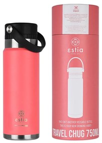 Μπουκάλι Θερμός Travel Chug Save The Aegean Fusion Coral 750ml - Estia