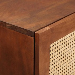 vidaXL Ψηλή Πολυθρόνα Καφέ 40 x 33.5 x 110 εκ
