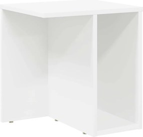 vidaXL End Table 2 pcs Λευκό 37 x 32 x 40 εκ Επεξεργασμένο ξύλο