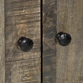 vidaXL Highboard 60x33x100 cm μασίφ ξύλο Mango