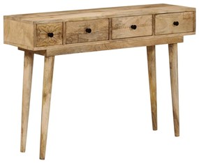 Τραπέζι Κονσόλα 110 x 30 x 75 εκ. από Μασίφ Ξύλο Μάνγκο