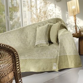 Ριχτάρι Parfait Olive Guy Laroche Τετραθέσιο 180x350cm Cotton-Acrylic