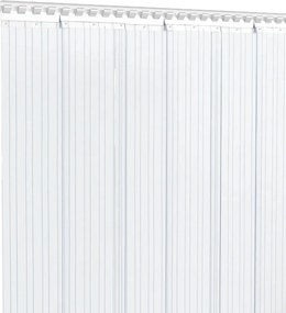 vidaXL Λωριδοκουρτίνα Διαφανής 10 μ. 200 χιλ.x1,6 χιλ. από PVC