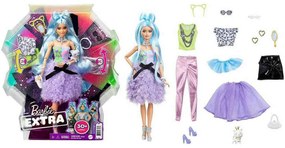 Κούκλα Barbie Extra GYJ69 Κούκλα Με Μπλε Μαλλιά &amp; Αξεσουάρ Multi Mattel