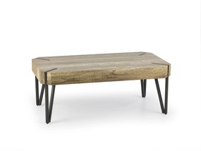 EMILY c.table, color: wold oak / black DIOMMI V-CH-EMILY-LAW-DĄB_DZIKI