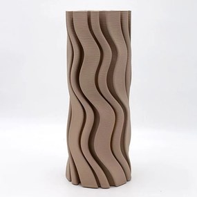 Βάζο Κεραμικό 819-00668 14,5x15x36cm Light Grey Estheti Home Ceramic
