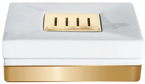 Σαπουνοθήκη Spirella 03197.003 Roma White/Gold