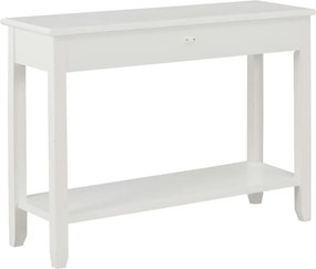 vidaXL Τραπέζι Κονσόλα Λευκό 110 x 35 x 80 εκ. Ξύλινο