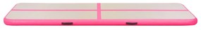 vidaXL Στρώμα Ενόργανης Φουσκωτό Ροζ 300 x 100 x 10 εκ. PVC με Τρόμπα